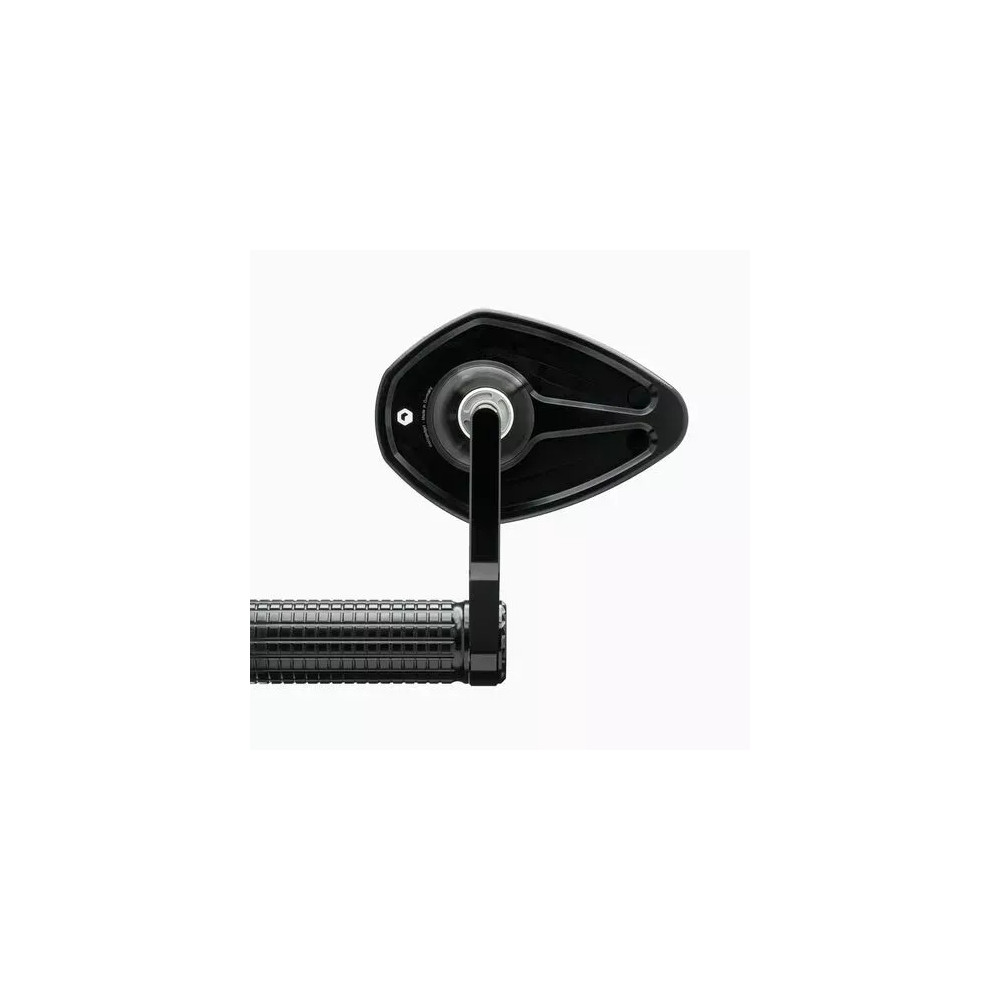 Espejo de extremo de manillar mo.view Sport 130 mm — 130 mm, brazo 110 mm, abrazadera 22 mm/1 in, Negro