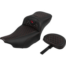 Asiento Roadsofa™ de Alcance Extendido — Conductor 17-1/2" L, 14" W, negro