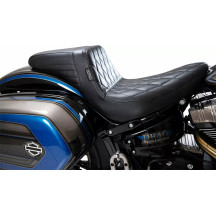Asiento Kick Flip Biker Gel — 28 cm (11\"), 2 plazas, Negro