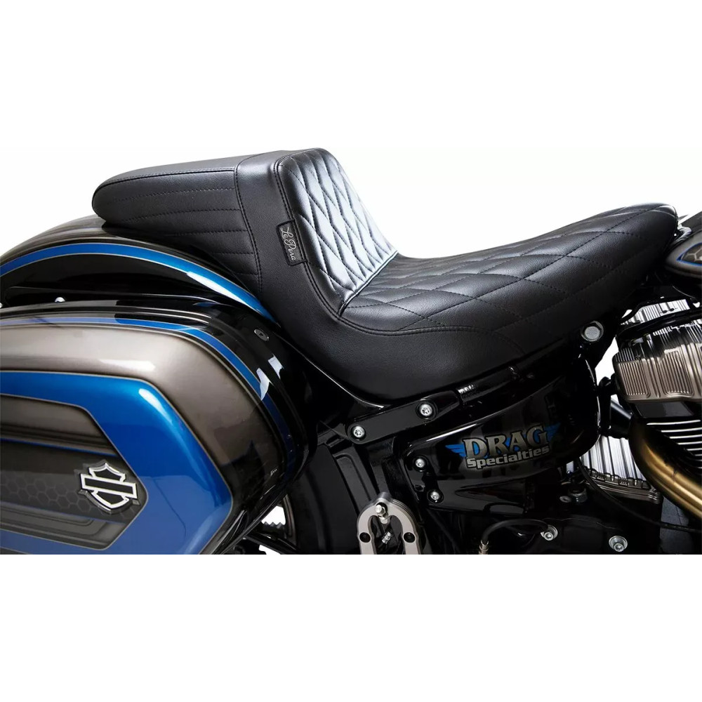 Asiento Kick Flip Biker Gel — 28 cm (11\"), 2 plazas, Negro