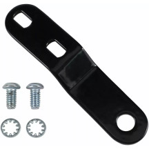 Kick Flip Biker Gel Seat — 2-Up Seat, Black