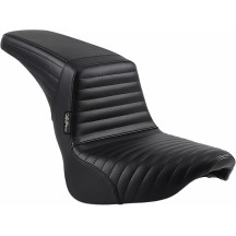 Kick Flip Biker Gel Seat — 2-Up Seat, Black