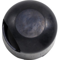Rubber Solenoid Boot for Big Twin — Black