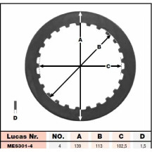 Clutch Steel Drive Plate Kit