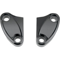 Handlebar Riser Clamp — 1" , Black gloss