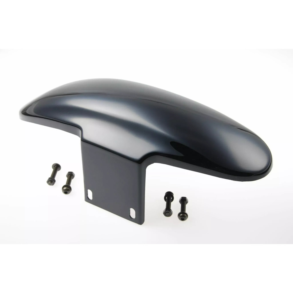 Guardabarros delantero personalizado — negro, plástico ABS