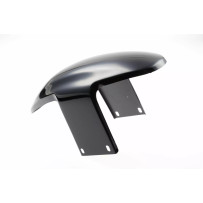 Front Fender Custom — Black, ABS plastic