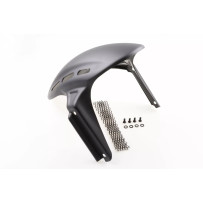 Front Fender Custom — Black, Raw finish