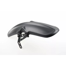 Front Fender Old School — Front, Black (raw)