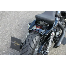 Guardabarros trasero Bobber — Negro