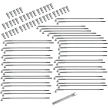 Spoke Set for Spun Steel and Excel Aluminum Rim