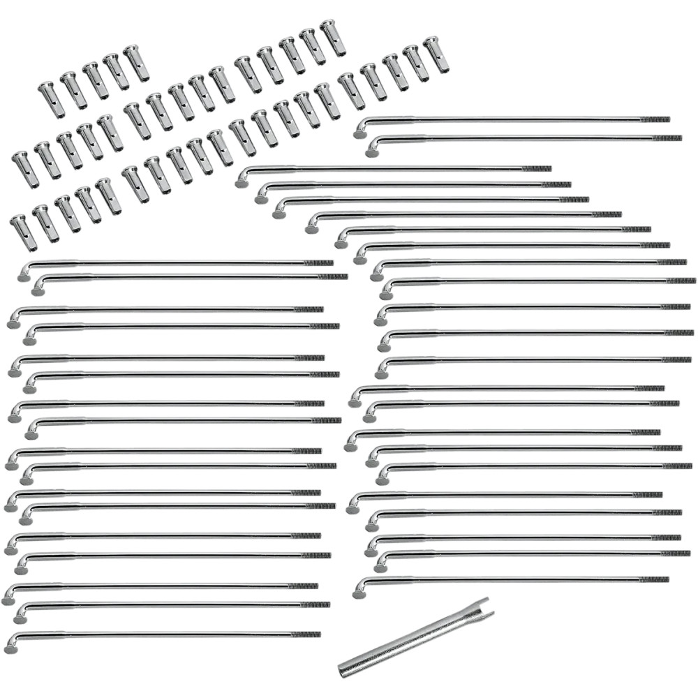 Spoke Set for Spun Steel and Excel Aluminum Rim Spoke Set for Spun Steel and Excel Aluminum Rim