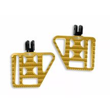 Mini-FloorBoard Footpeg — Pair, Gold