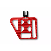 Mini-FloorBoard Footpeg — Red, Pair