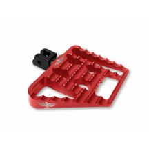 Mini-FloorBoard Footpeg — Red, Pair