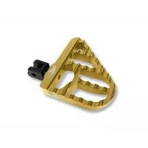 Mini-FloorBoard Footpeg — Gold, Pair