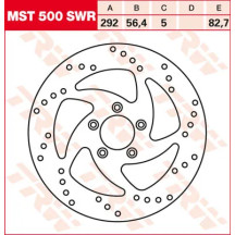 Round Fixed Brake Rotor Swing Design