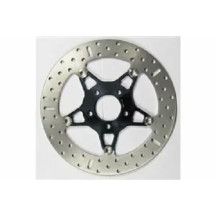Rotor de freno delantero de acero inoxidable serie FSD para Big Twins