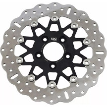 Rotor de freno trasero personalizado de acero inoxidable — 290 mm (11-3/8"), 6.096 mm (0.24"), Dos piezas (flotante)
