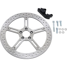 Kit de rotor flotante Big Brake — 381 mm (15\"), plateado