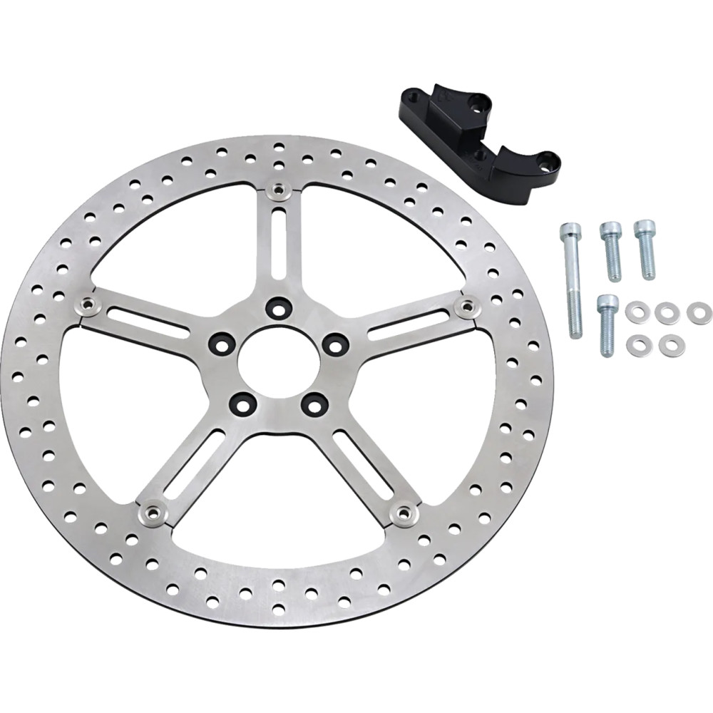 Kit de rotor flotante Big Brake — 381 mm (15\"), plateado