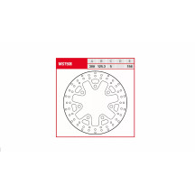 Brake Rotor Fixed Round