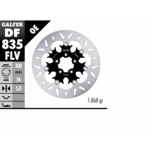 Rotor de Freno Flotante Redondo