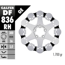 ROTOR DE FRENO FIJO SKULL
