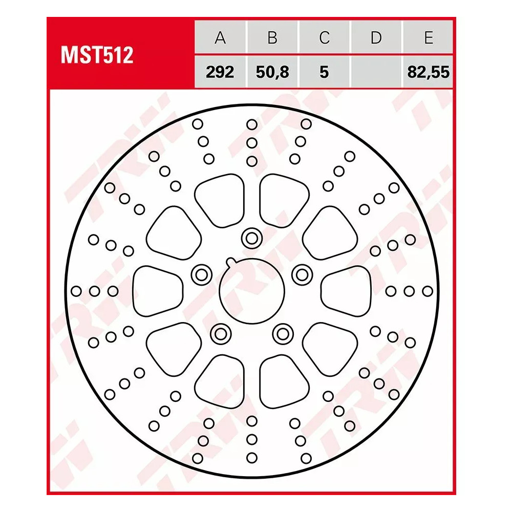 Brake Rotor Fixed Round