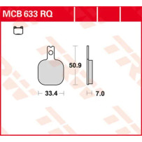 RQ Series Organic Sports Brake Pads