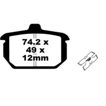FA-HH Series Sintered Brake Pads