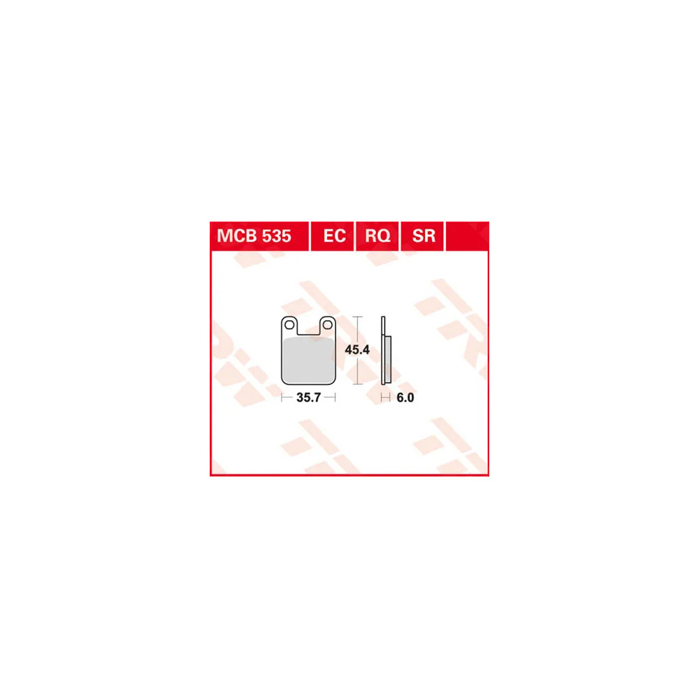 RQ Series Organic Sports Brake Pads