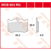 RQ Series Organic Sports Brake Pads