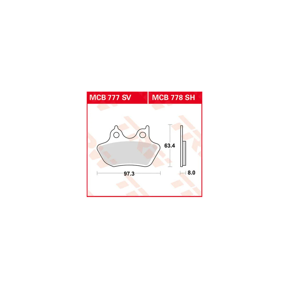 SV Series Sindered Brake Pads