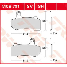SV Series Sindered Brake Pads
