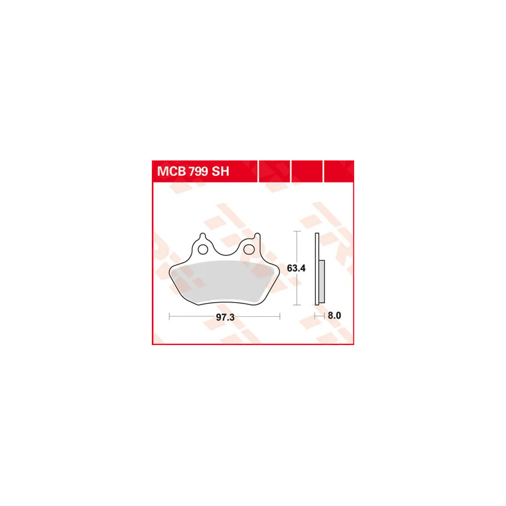 SH Series Sindered Rear Brake Pads SH Series Sindered Rear Brake Pads