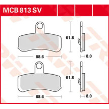 SV Series Sindered Brake Pads