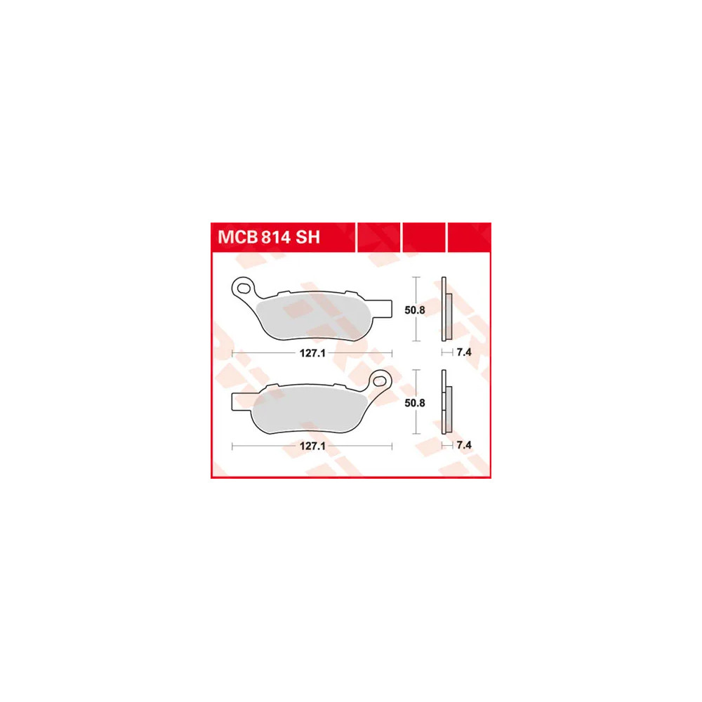 SH Series Sindered Rear Brake Pads SH Series Sindered Rear Brake Pads