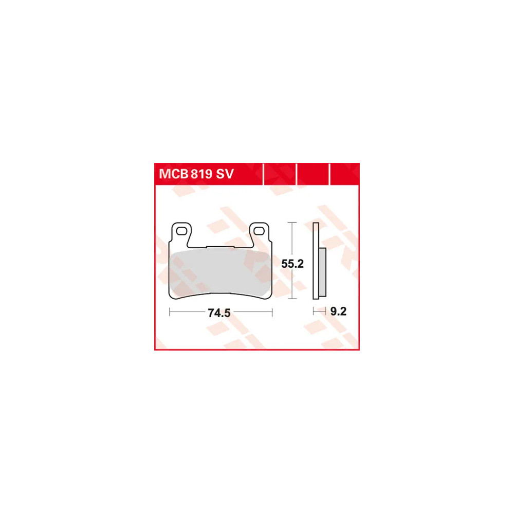 SV Series Sindered Brake Pads