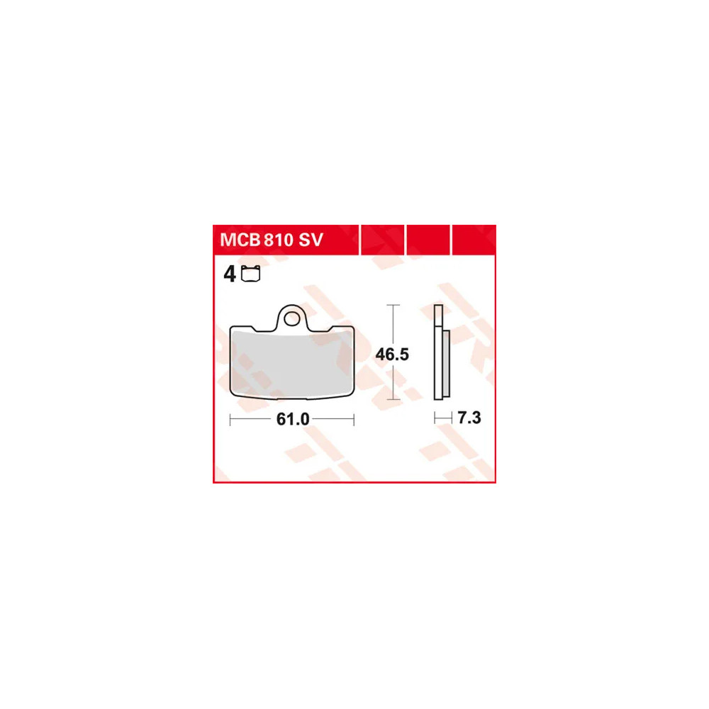 SV Series Sindered Brake Pads