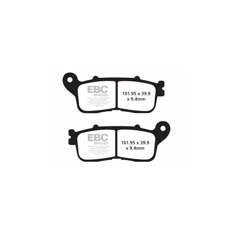 FA-HH Series Sintered Brake Pads FA-HH Series Sintered Brake Pads