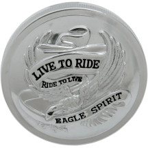 Live to Ride Gas Cap — Non-Vented