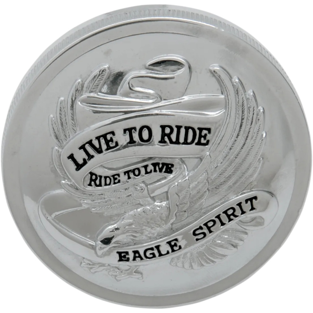 Live to Ride Gas Cap — Non-Vented