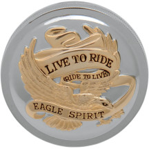 Live to Ride Gas Cap — Vented