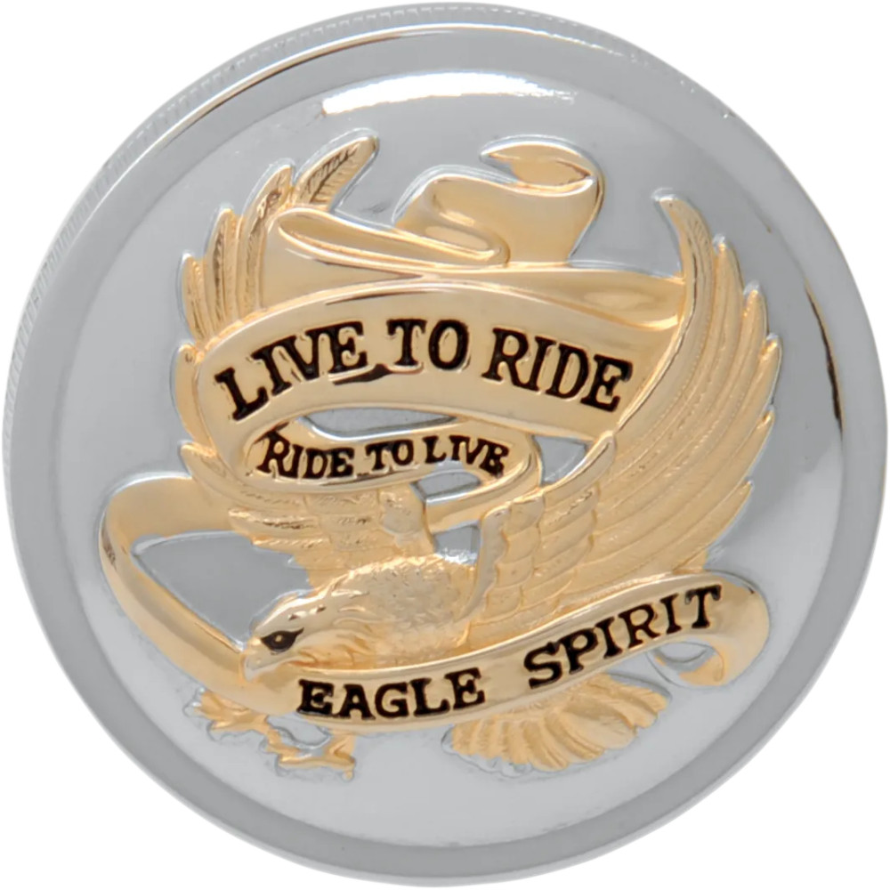Live to Ride Gas Cap — Non-Vented