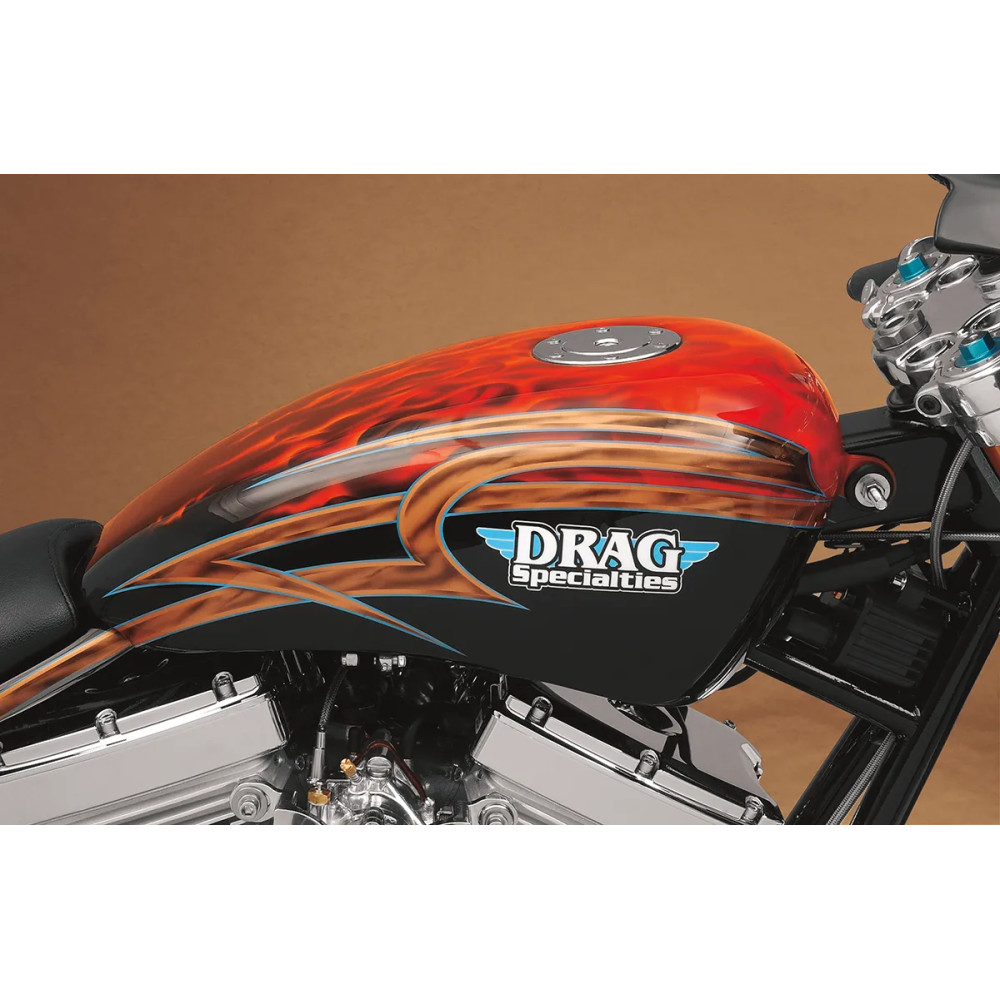 Gas Tank with Chrome Aero-Style Gas Cap Gas Tank with Chrome Aero-Style Gas Cap