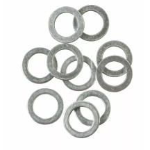 Arandelas de sellado de aluminio — paquete de 50