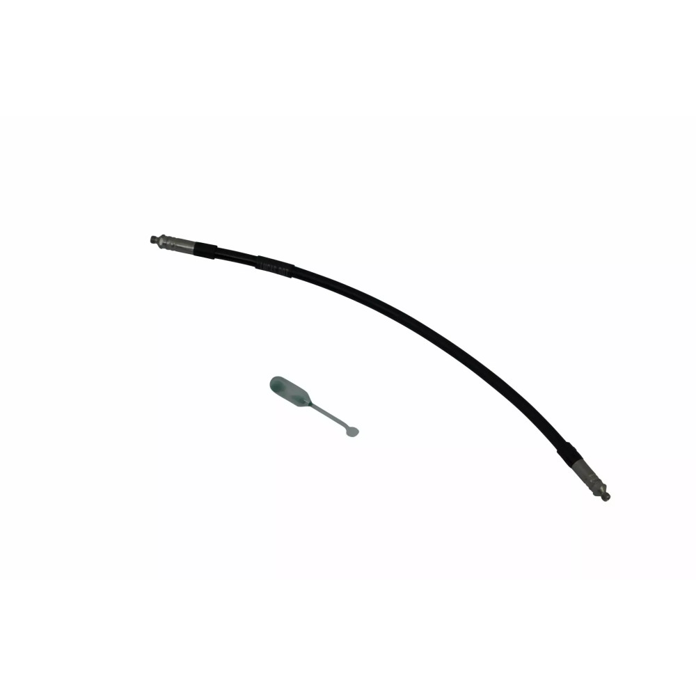 Líneas de freno hidráulicas trenzadas de acero Varioflex — 72 cm, Negro