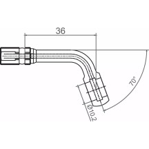 Conector Varioflex Banjo