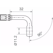 Conector Varioflex Banjo